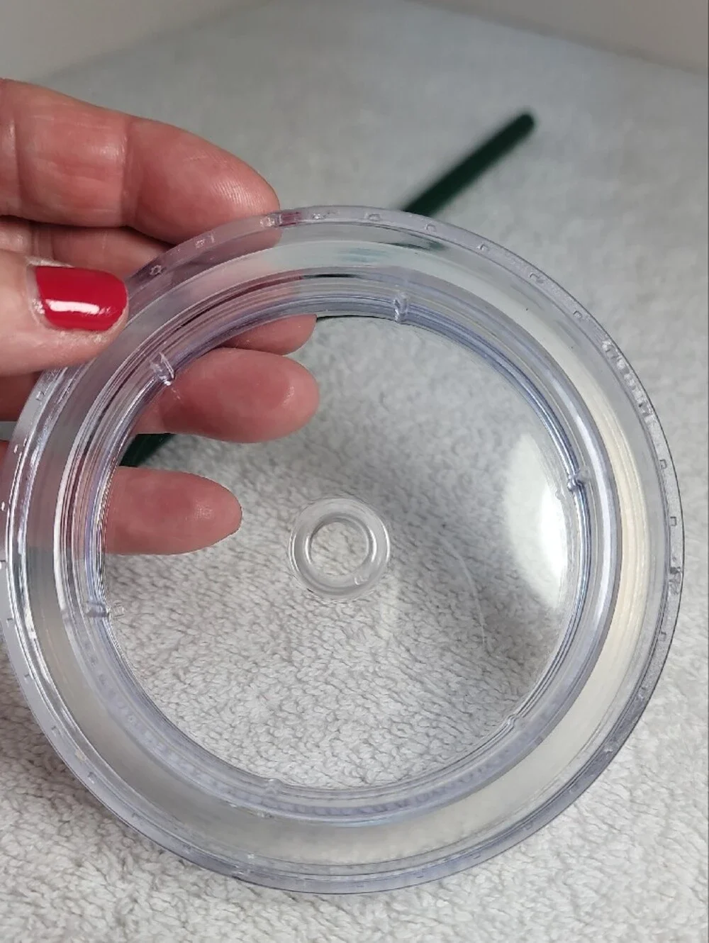 Starbucks clear reusable